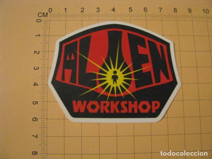 Pegatinas de colecci&oacute;n: PEGATINA COCHE MOTO SKATEBOARD MALETA PORT&Aacute;TIL BICICLETA. ALIEN WORKSHOP