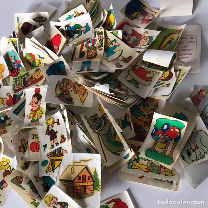 Pegatinas de colecci&oacute;n: LOTE DE CROMOS CHOCOLATES LA CALATRAVAS - Foto 3