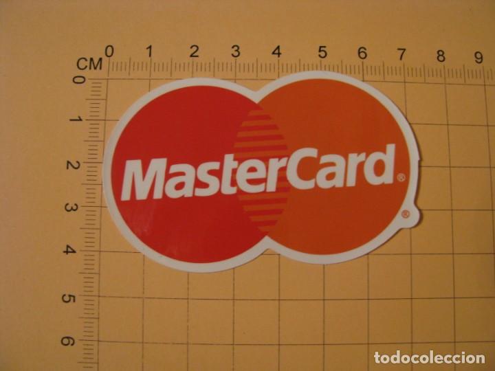 Pegatinas de colecci&oacute;n: PEGATINA PARA COCHE MOTO SKATEBOARD MALETA PORT&Aacute;TIL BICICLETA. MASTER CARD