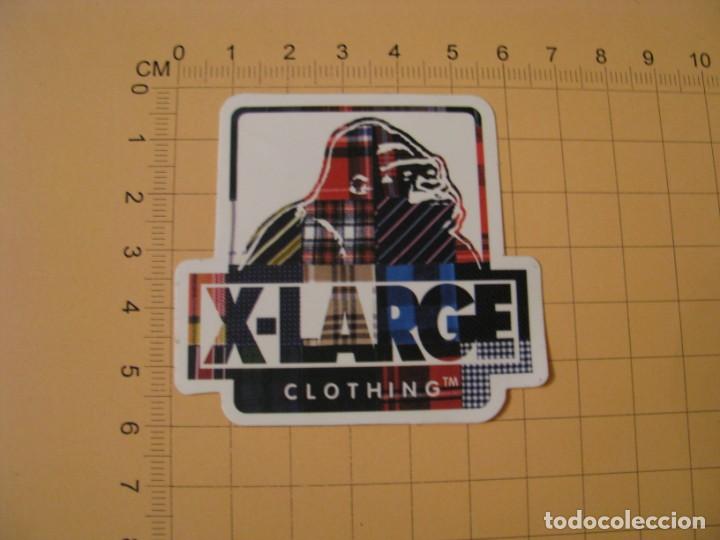 Pegatinas de colecci&oacute;n: PEGATINA PARA COCHE MOTO SKATEBOARD MALETA PORT&Aacute;TIL BICICLETA. X-LARGE CLOTHING.