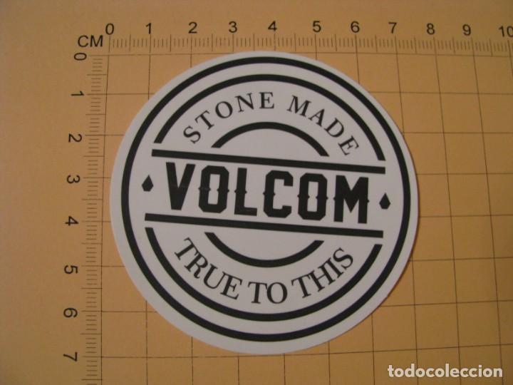Pegatinas de colecci&oacute;n: PEGATINA PARA COCHE MOTO SKATEBOARD MALETA PORT&Aacute;TIL BICICLETA. VOLCOM.