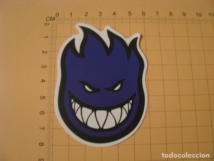 Pegatinas de colecci&oacute;n: PEGATINA PARA COCHE MOTO SKATEBOARD MALETA PORT&Aacute;TIL BICICLETA. SPITFIRE WHEELS.