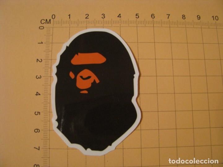 Pegatinas de colecci&oacute;n: PEGATINA PARA COCHE MOTO SKATEBOARD MALETA PORT&Aacute;TIL BICICLETA. BATHING APE.