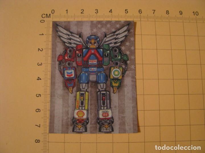 Pegatinas de colecci&oacute;n: PEGATINA PARA COCHE MOTO SKATEBOARD MALETA PORT&Aacute;TIL BICICLETA. VOLTRON.