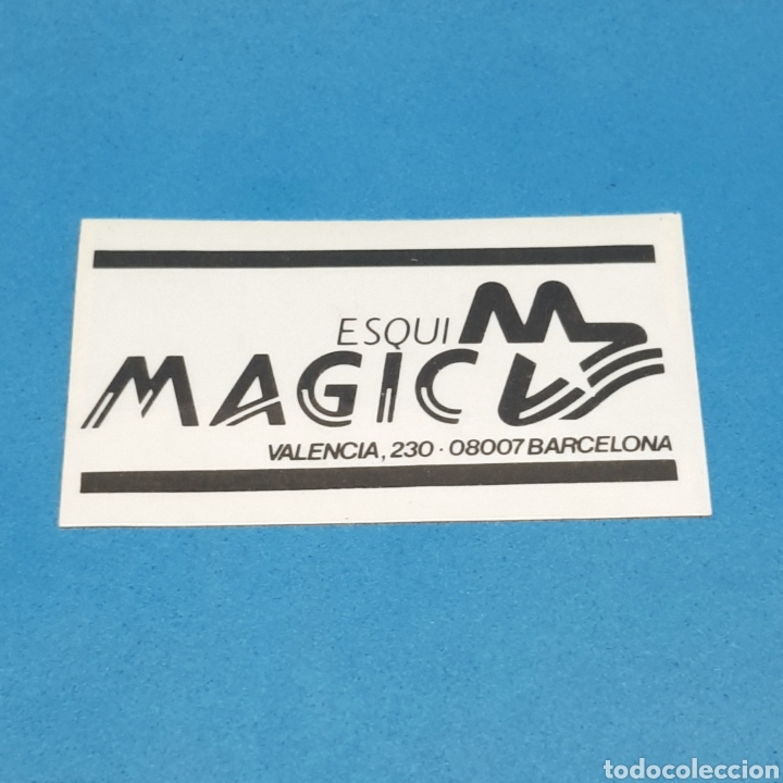 Pegatinas de colecci&oacute;n: (AKT13) PEGATINA. ESQUI MAGIC.