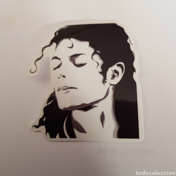 Pegatinas de colecci&oacute;n: pegatina - michael jackson - tdkp14 - Foto 1