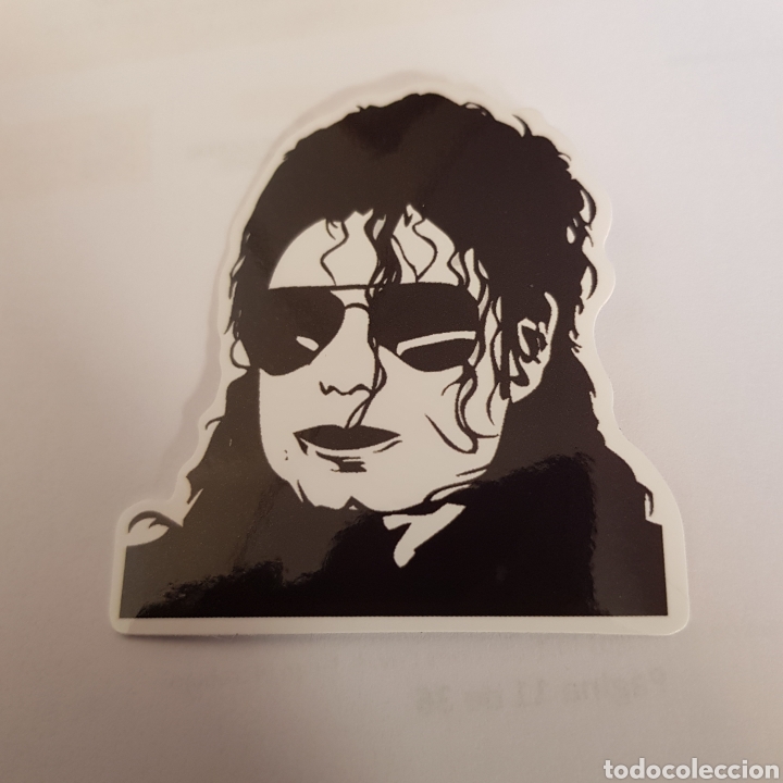 Pegatinas de colecci&oacute;n: pegatina - michael jackson - tdkp14 - Foto 1