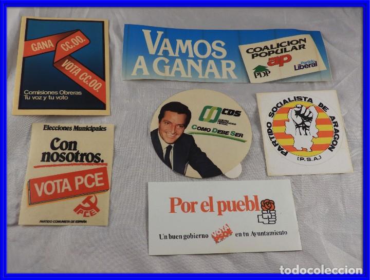 Pegatinas de colecci&oacute;n: PEGATINAS DE LA TRANSICION ESPA&Ntilde;OLA - Foto 1