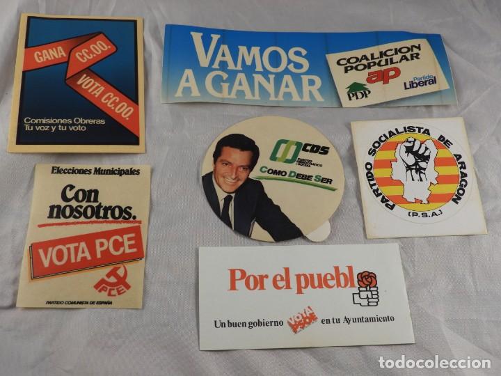 Pegatinas de colecci&oacute;n: PEGATINAS DE LA TRANSICION ESPA&Ntilde;OLA - Foto 8