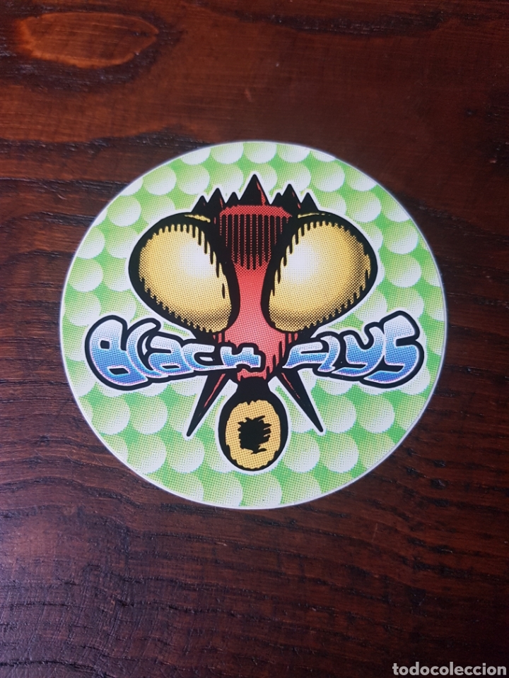 Pegatinas de colecci&oacute;n: PEGATINA BLACK FLYS A&Ntilde;OS 90