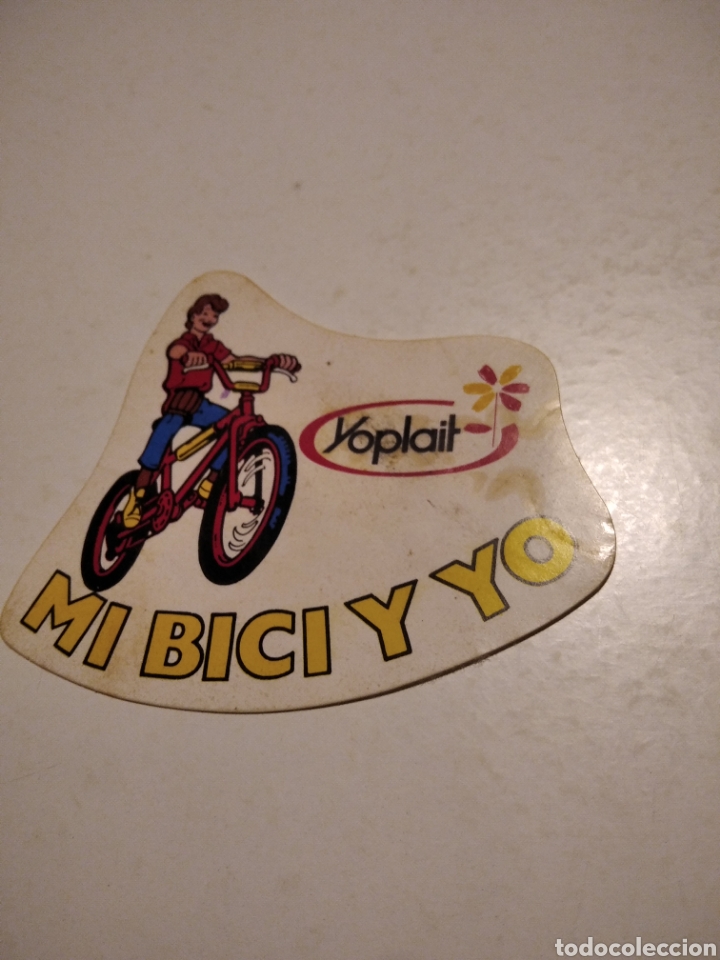 Pegatinas de colecci&oacute;n: Pegatina Yoplait m&iacute; bici y yo