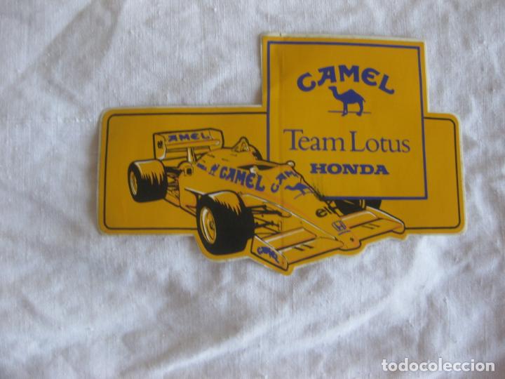 Pegatinas de colecci&oacute;n: PEGATINA ADHESIVA CAMEL TEAM LOTUS HONDA.