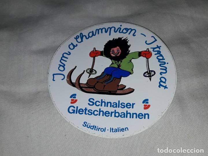 Pegatinas de colecci&oacute;n: Pegatina Schnalser Gletscherbahnen Ski