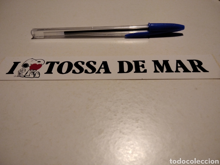 Pegatinas de colecci&oacute;n: Yo quiero TOSSA de MAR Snoopy