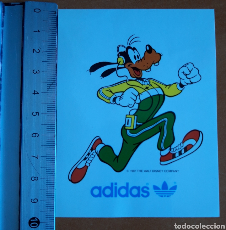 Pegatinas de colecci&oacute;n: Pegatina a&ntilde;o 1987 ADIDAS tem&aacute;tica Disney