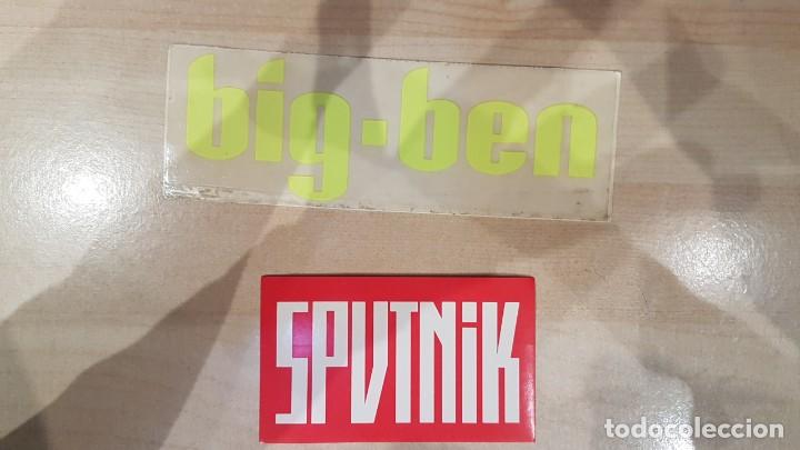 Pegatinas de colecci&oacute;n: 2 pegatinas Discotecas Big Ben y Sputnik - Foto 1