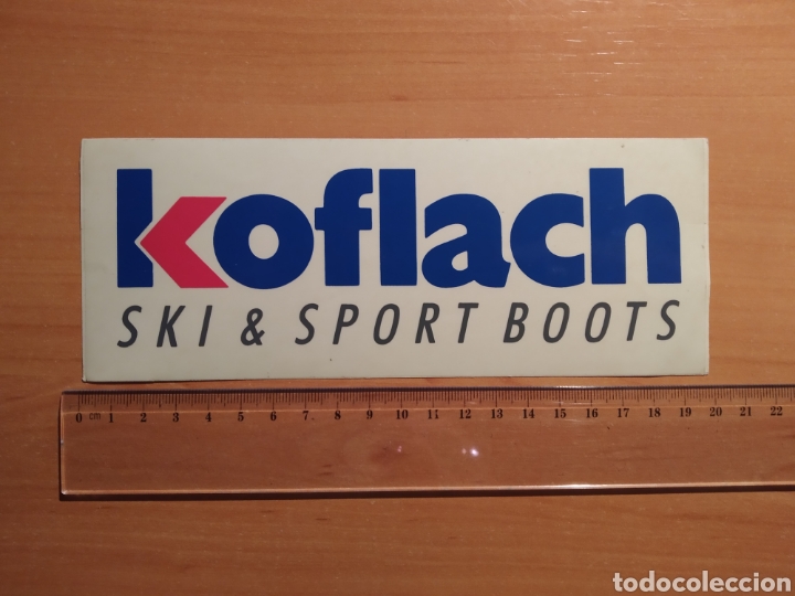 Pegatinas de colecci&oacute;n: PEGATINA - KOFLACH SKI & SPORT BOOTS (LA DE LA FOTO)