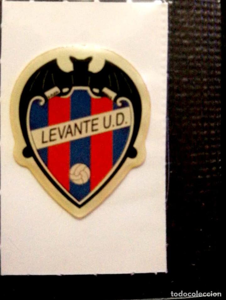 Pegatinas de colecci&oacute;n: Escudo Levante U.D. P-Gotas Pegotas Liga 2003 2004 Tama&ntilde;o 3,8x 2,3cm (Sin abrir) Grefusa
