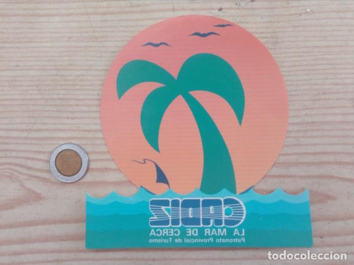 Pegatinas de colecci&oacute;n: 2 Pegatinas Adhesivos Cadiz La Mar De Cerca