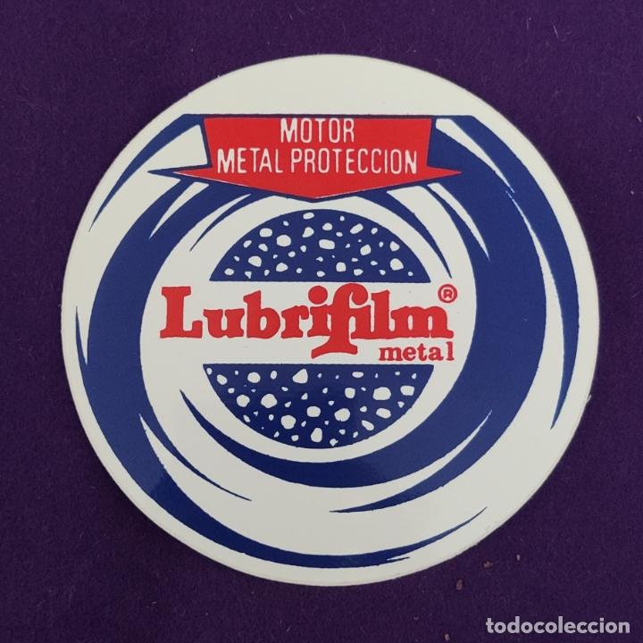Pegatinas de colecci&oacute;n: PEGATINA DE AUTOMOCION. LUBRIFILM METAL. COCHE. MOTOR.