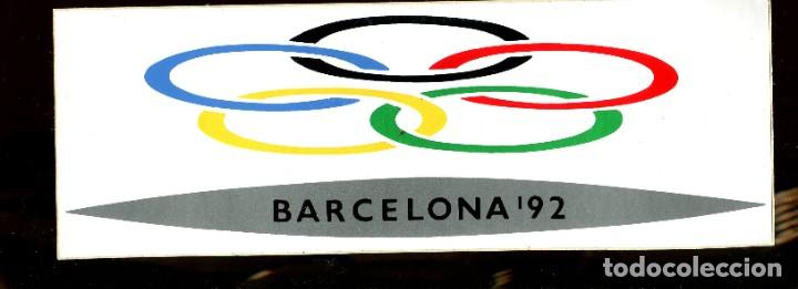 Pegatinas de colecci&oacute;n: lote de 30 pegatinas olimpiadas Barcelona 92. nuevas