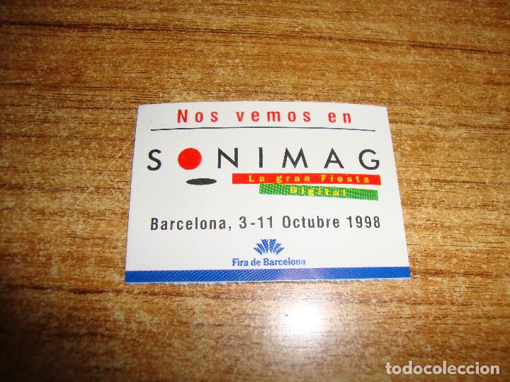 Autocolantes de cole&ccedil;&atilde;o: VI&Ntilde;ETA PEGATINA SONIMAG 1998