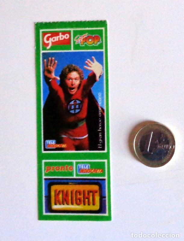 Pegatinas de colecci&oacute;n: PEGATINA REVISTA TELEINDISCRETA SUPER POP EL GRAN HEROE AMERICANO SERIE TV - ANTIGUA A&Ntilde;OS 80