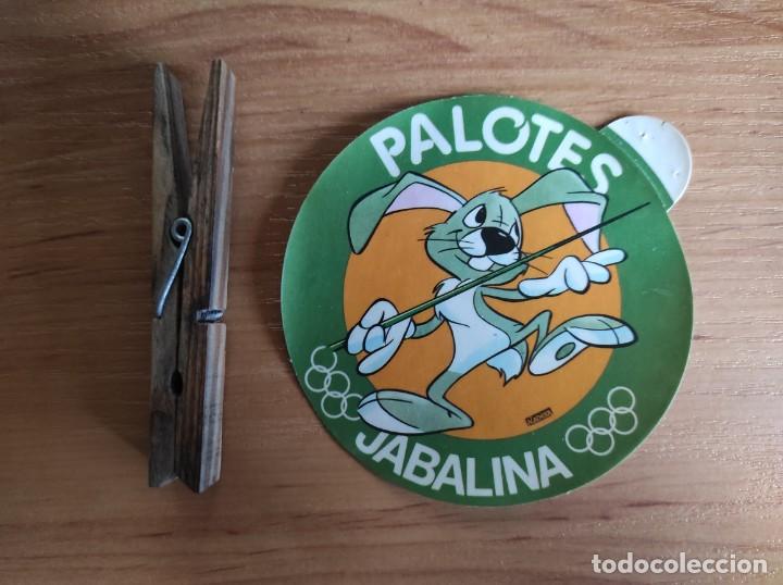 Pegatinas de colecci&oacute;n: Cromo pegatina Palotes Jabalina. Sin pegar