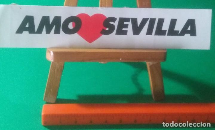 Pegatinas de colecci&oacute;n: PEGATINA AMO SEVILLA - Foto 1