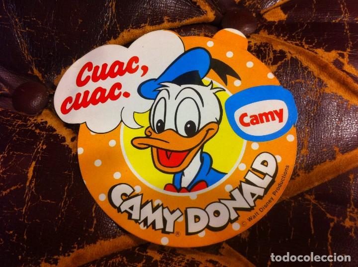 Autocollants de collection: PEGATINA. CAMY DONALD. HELADOS CAMY. DI&Aacute;METRO: 10CM