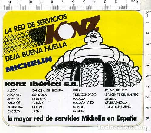 Collection stickers: PEGATINA LA RED DE SERVICIOS MICHELIN KONZ IBERICA S.A