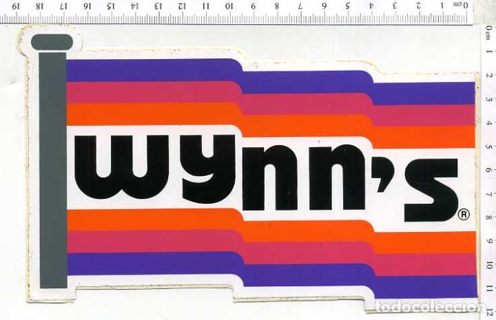 Autocollants de collection: PEGATINA WYNN&acute;S