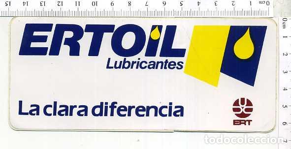 Sammlung von Aufklebern: PEGATINA ERTOIL LUBRICANTES