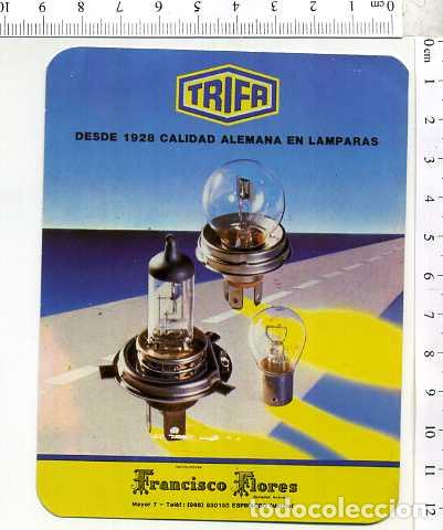 Sammlung von Aufklebern: PEGATINA TRIFA CALIDAD ALEMANA EN LAMPARAS