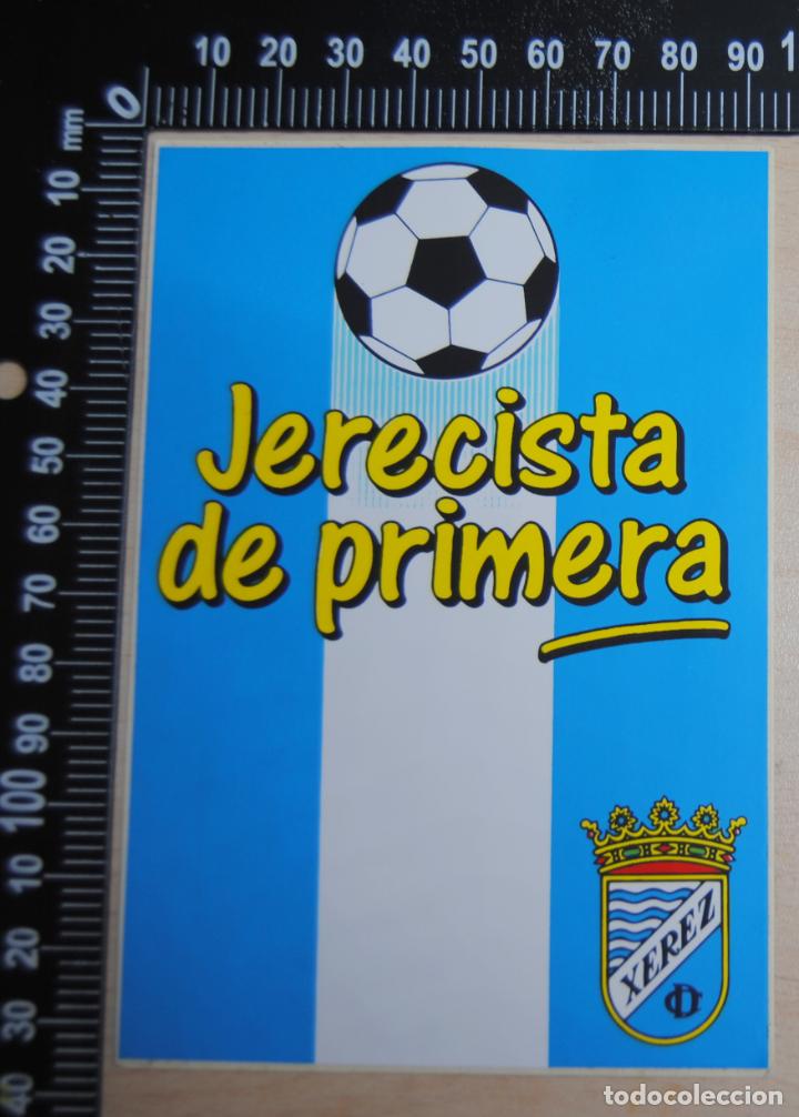 Pegatinas de colecci&oacute;n: PEGATINA JEREZ DEPORTIVO JERECISTA DE PRIMERA