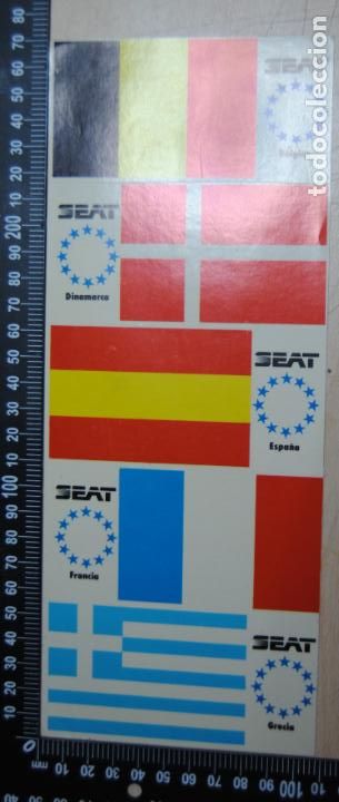 Pegatinas de colecci&oacute;n: PegatinA SEAT EUROPA