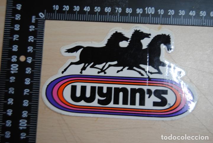 Pegatinas de colecci&oacute;n: PEGATINA WYNN&acute;S - Foto 1