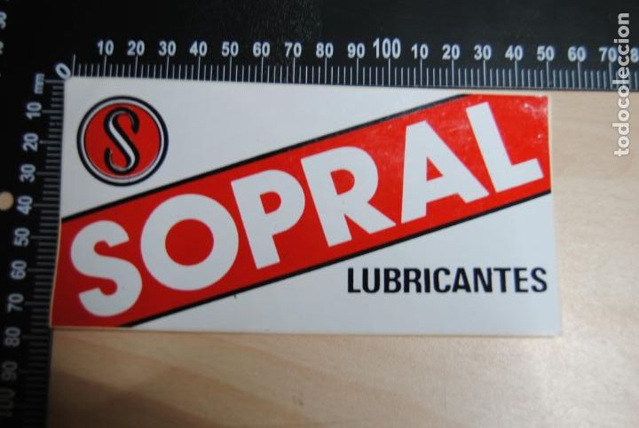 Pegatinas de colecci&oacute;n: PEGATINA SOPRAL LUBRICANTES