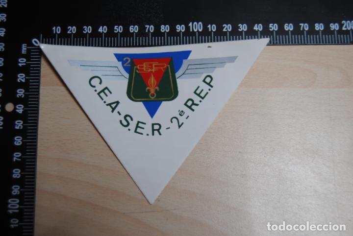 Pegatinas de colecci&oacute;n: PEGATINA MILITAR C.E.A - S.E.R . 2&ordf; R.E.P - Foto 1