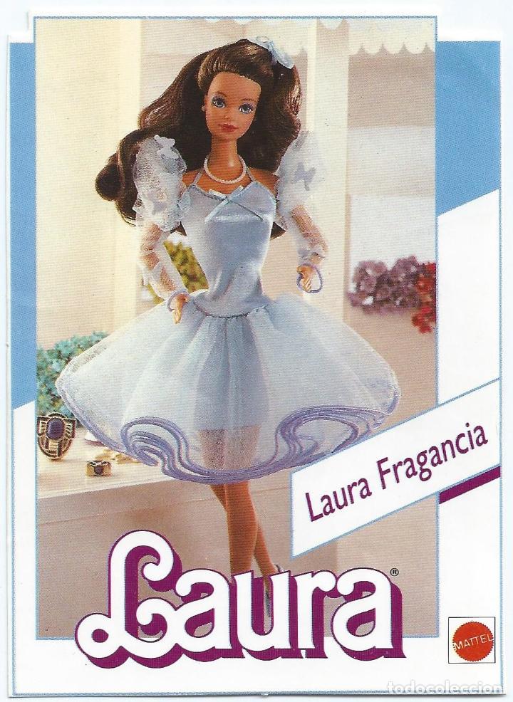 pegatina barbie - laura fragancia - mattel - Buy Antique and collectible stickers on
