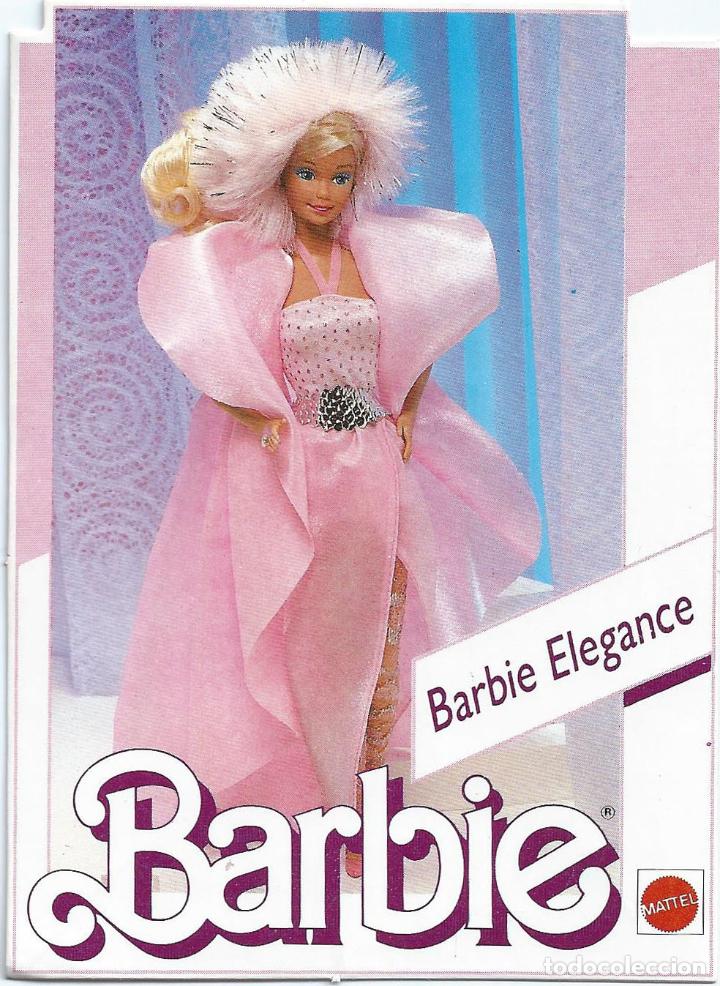 pegatina barbie - barbie elegance - mattel - Compra venta en todocoleccion