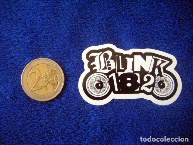 Pegatinas de colecci&oacute;n: PEGATINA BLINK 182 LETRAS ALTAVOCES STICKER LP