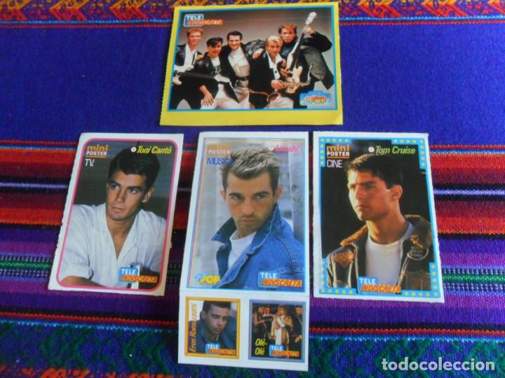 Pegatinas de colecci&oacute;n: PEGATINA MINI P&Oacute;STER CINE 4 TOM CRUISE TV TONI CANT&Oacute; M&Uacute;SICA LIMAHL SUPER POP TELE INDISCRETA REGALOS