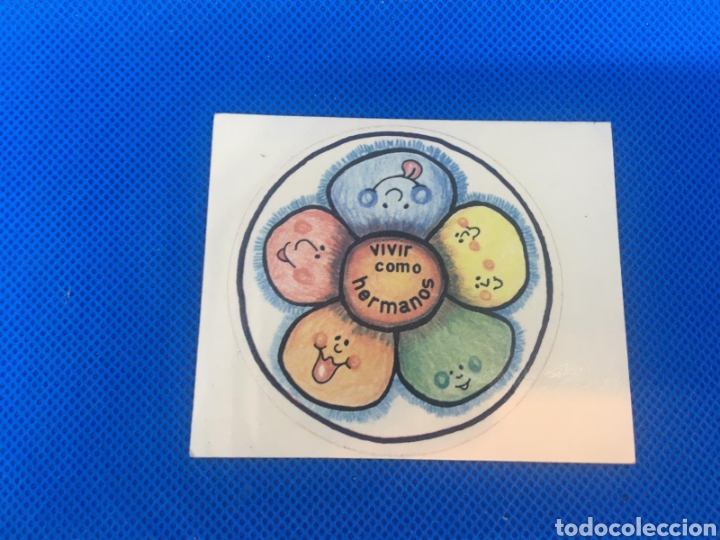 Adesivi di collezione: Pegatina - vivir como hermanos - car199