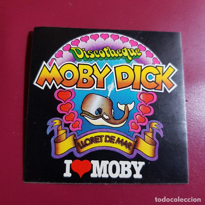 Pegatinas de colecci&oacute;n: DISCOTHEQUE MOBY DICK - LLORET DE MAR - NUNCA PEGADO - Foto 1