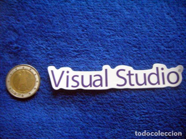 Adesivi di collezione: PEGATINA LENGUAJE DE PROGRAMACION VISUAL STUDIO CODE LETRAS STICKER INTERNET PC INFORMATICA WEB
