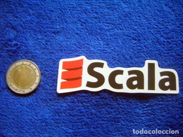 Pegatinas de colecci&oacute;n: PEGATINA LENGUAJE DE PROGRAMACION SCALA LOGO STICKER INTERNET PC INFORMATICA WEB - Foto 1