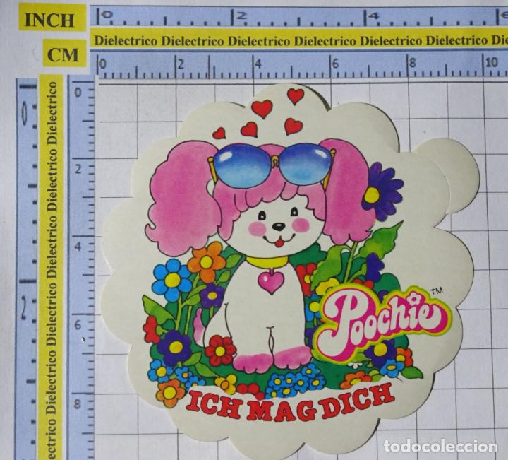 Collection stickers: PEGATINA. PERRITA POOCHIE ICH MAG DICH. TE QUIERO. 74