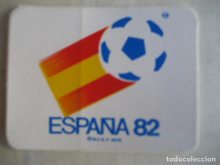 Pegatinas de colecci&oacute;n: Mundial Espa&ntilde;a 82. 7 x 5.5 cms. Adhesivo exterior.
