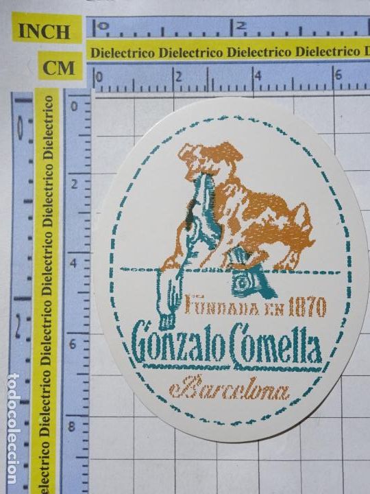 Collection stickers: PEGATINA DE MARCAS DE ROPA. GONZALO COMELLA BARCELONA. 94